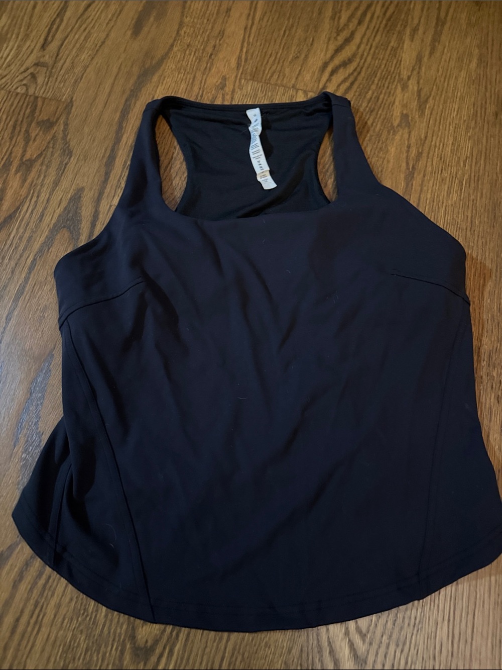 Lululemon Black Racerback Athletic Tank Top